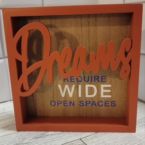 Songsong Inspirational  Trade Other - New Wooden desk decor inspirational sayings. Dreams...